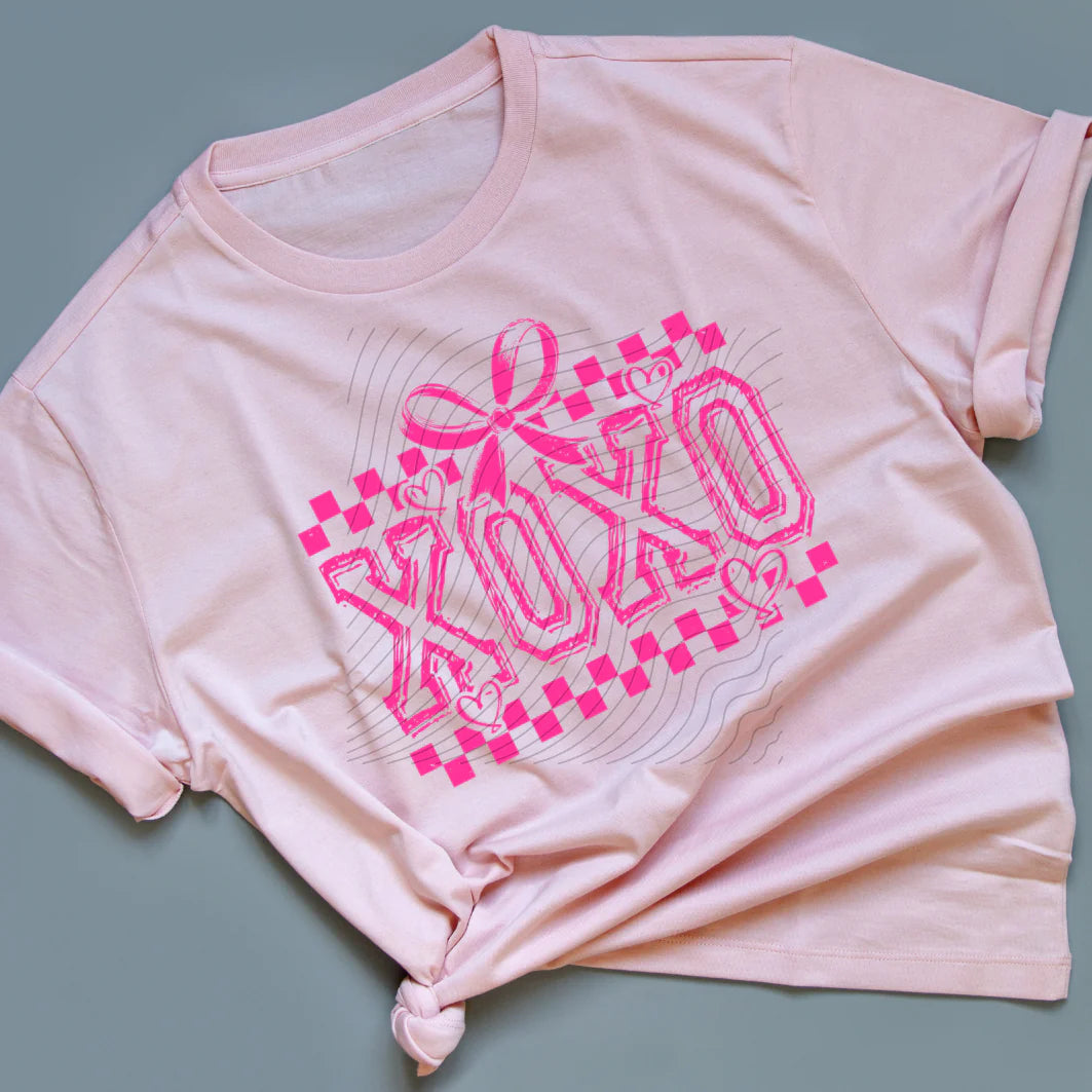 XO XO Hot Pink