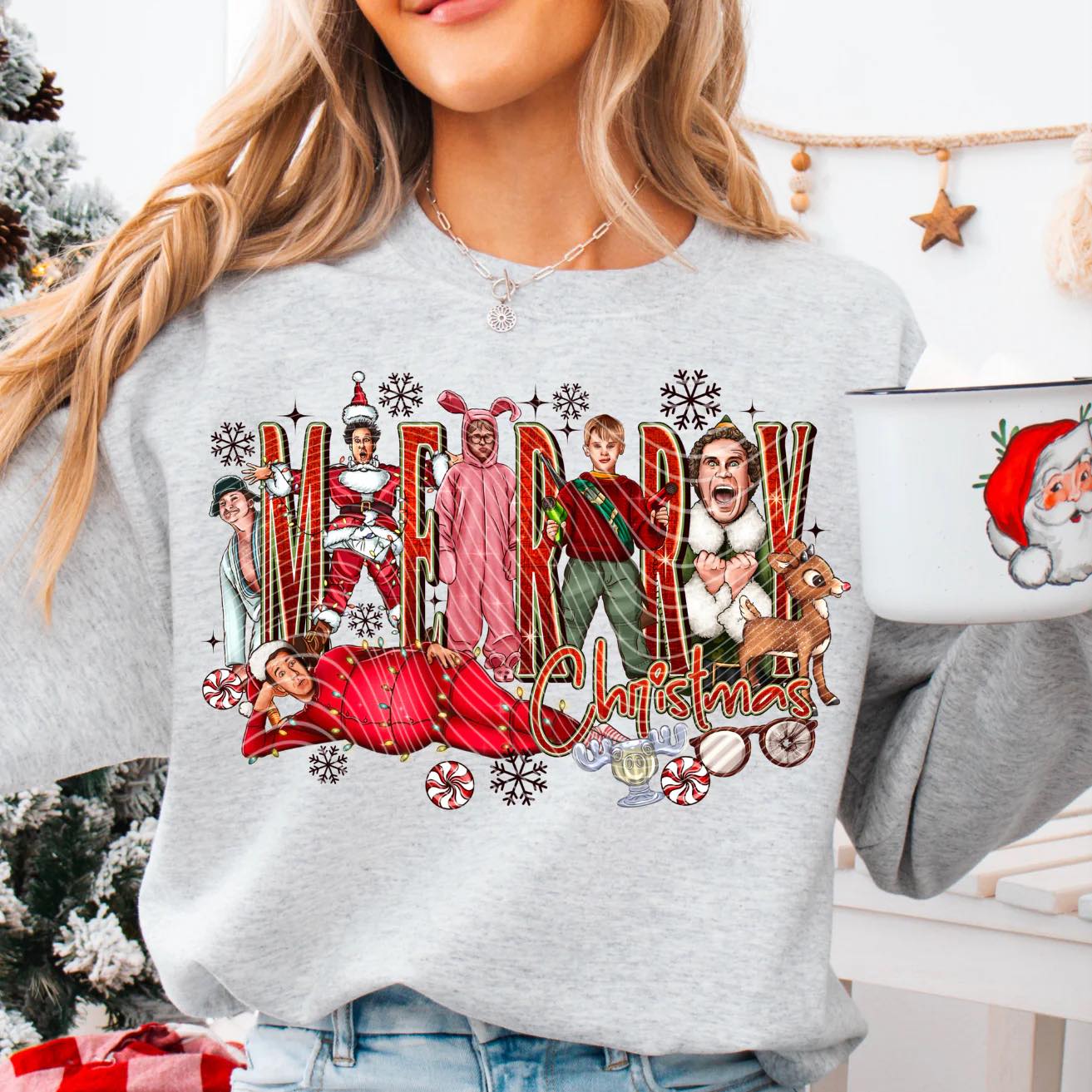 Christmas Characters Merry Christmas