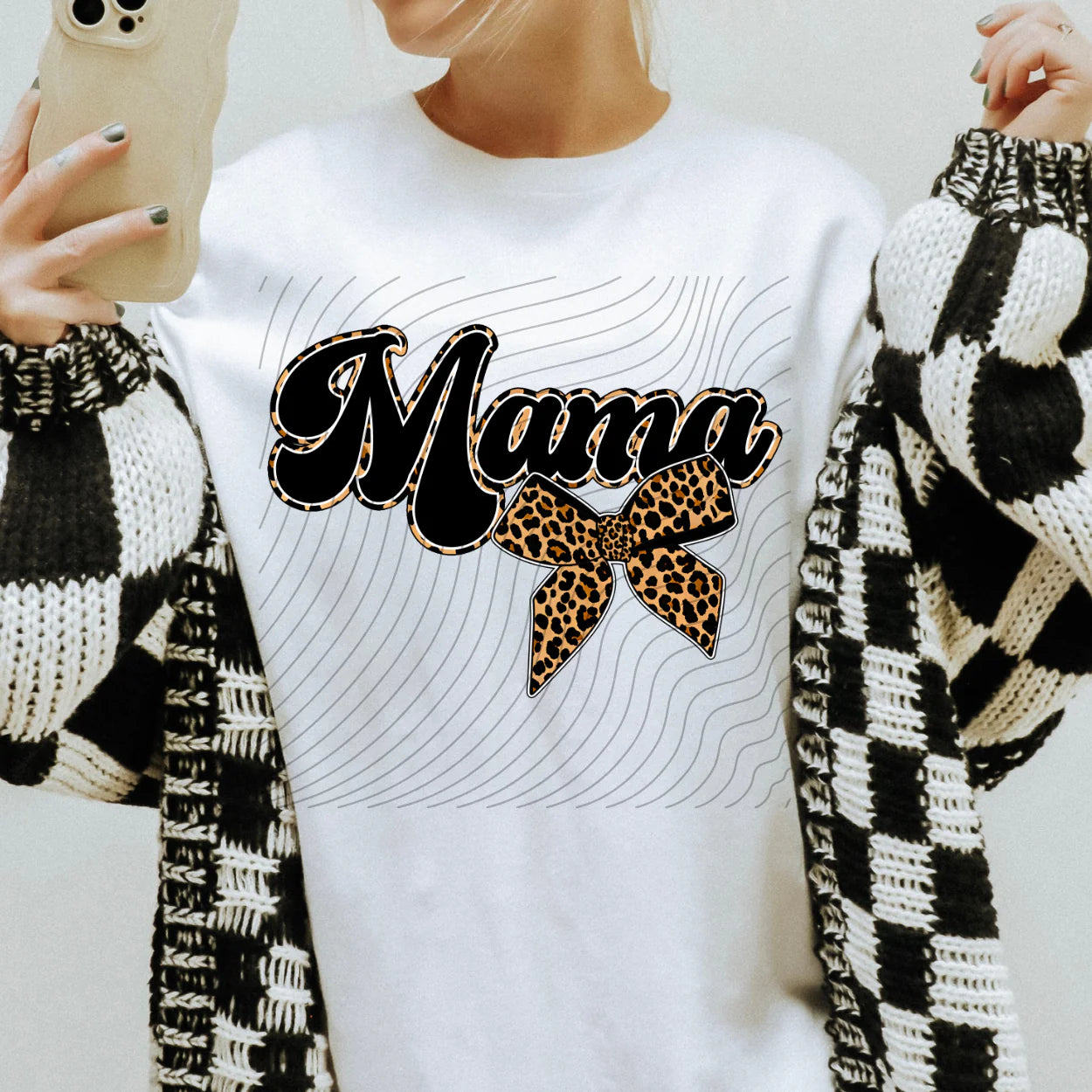 Mama Leopard Bow