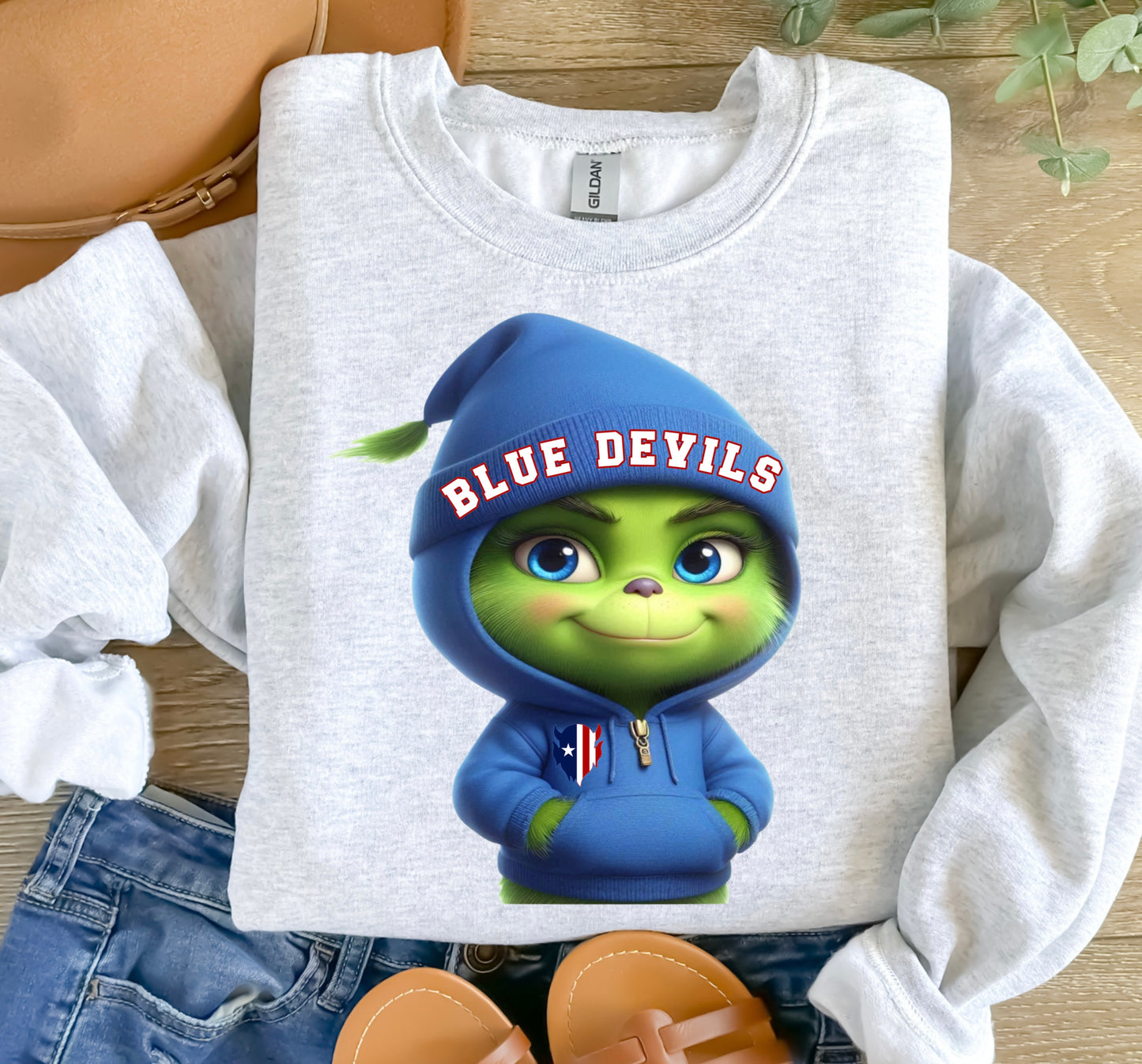Blue Devils Grinch