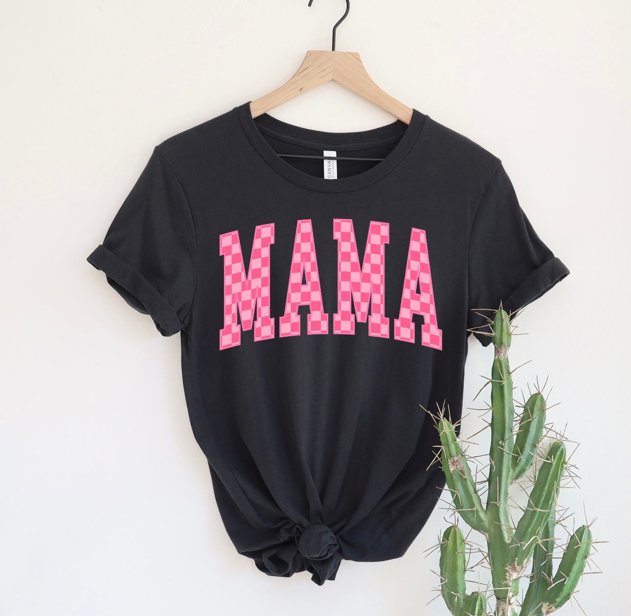 Pink Checkered Mama