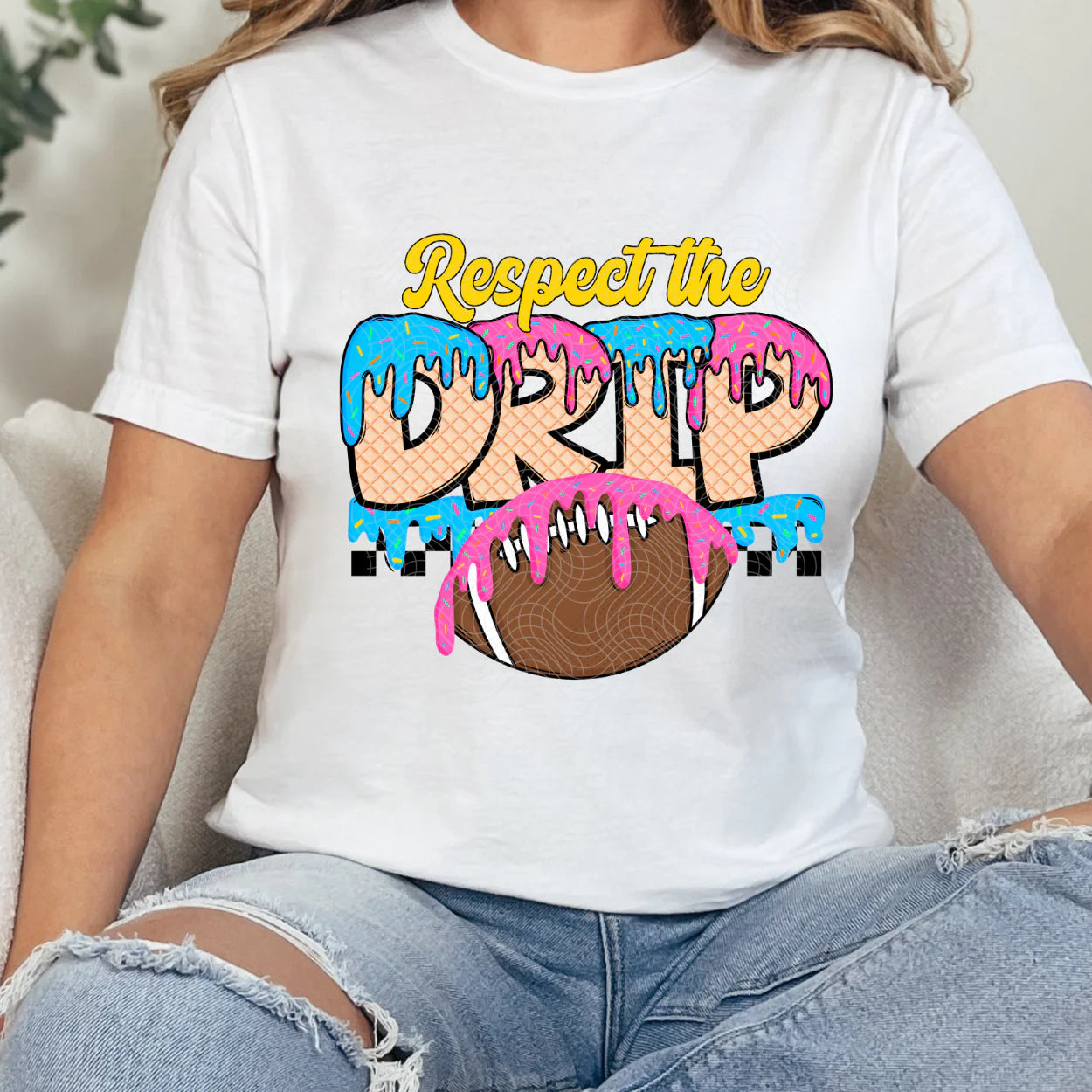 Respect the Drip- Football