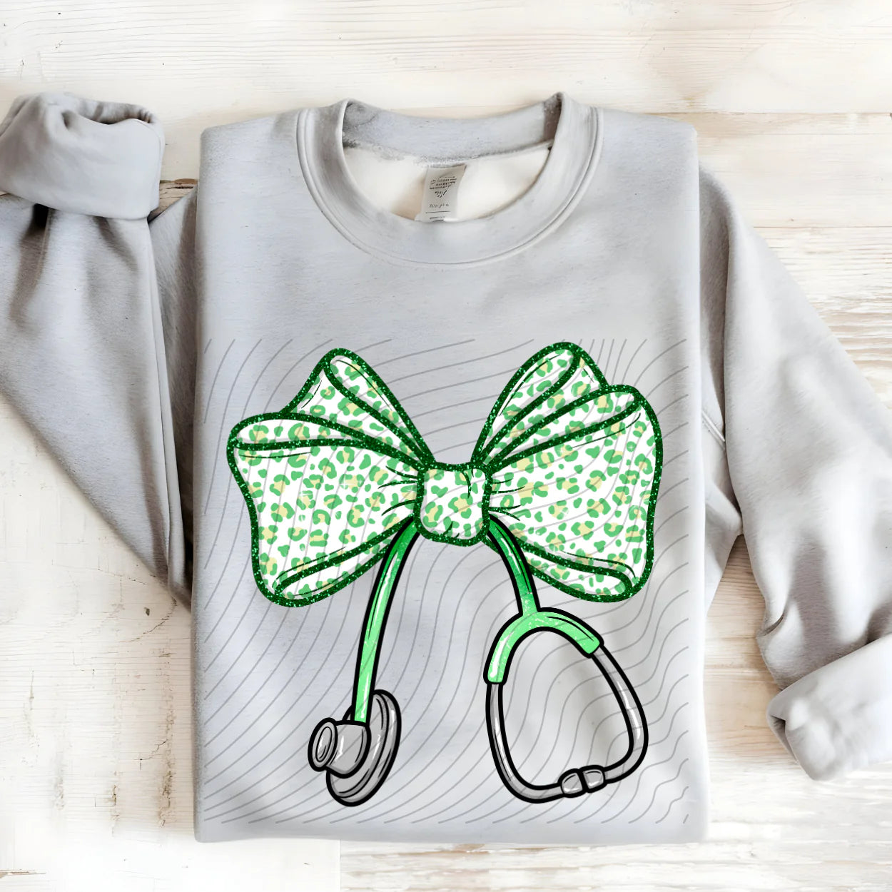 Green Leopard Stethoscope