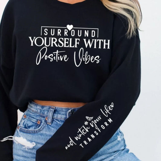 Positive Vibes- White