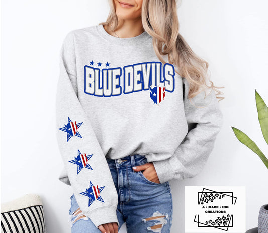 Blue Devils- White