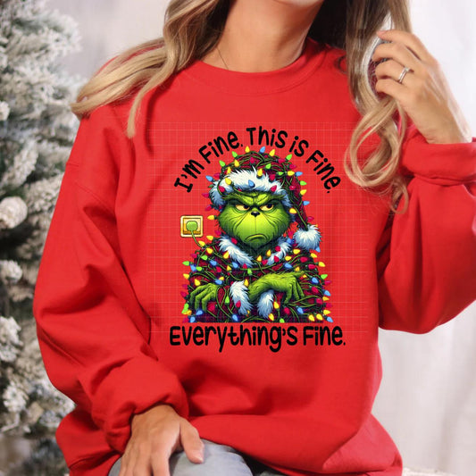 Green Guy Everything's Fine
