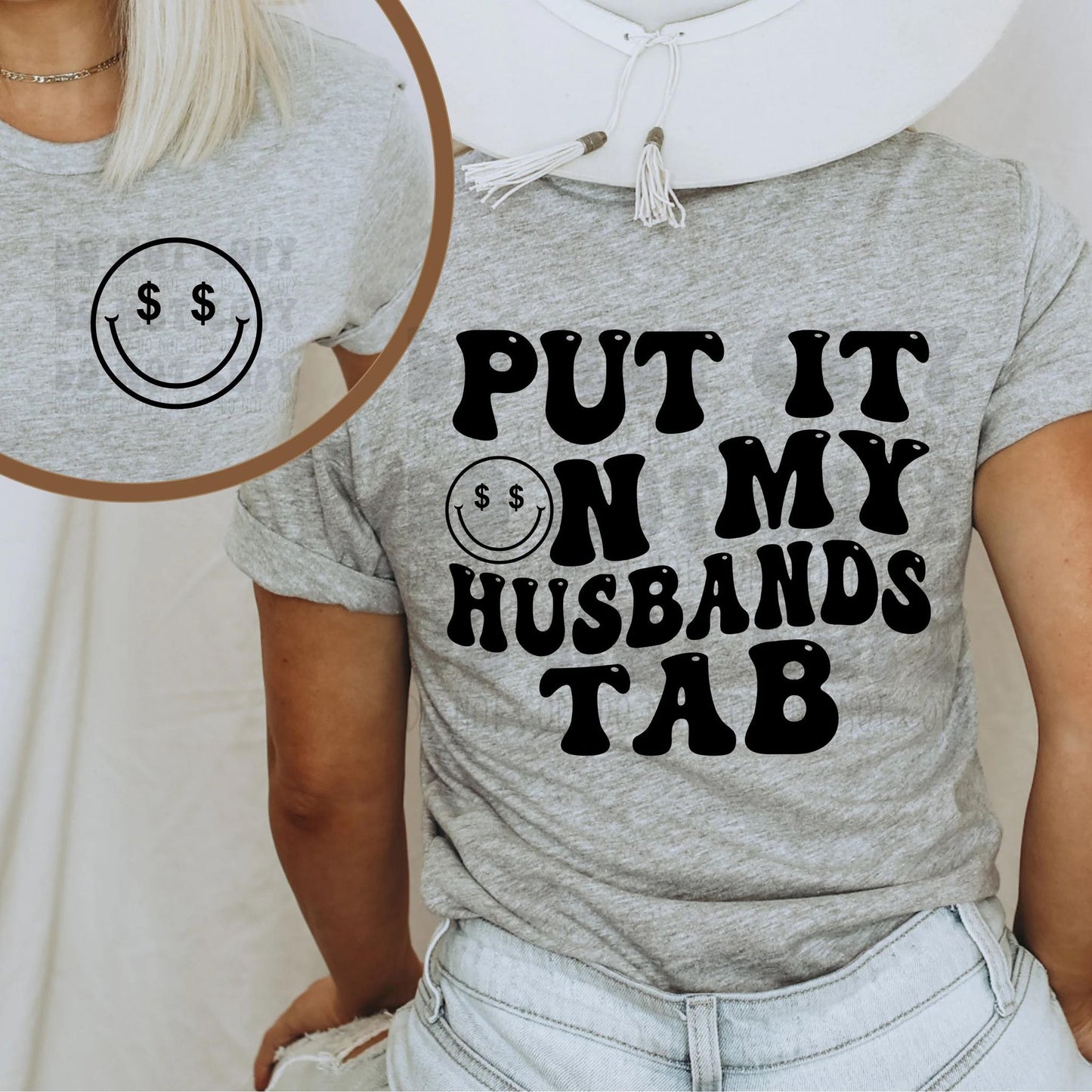 Put it On My Husband's Tab