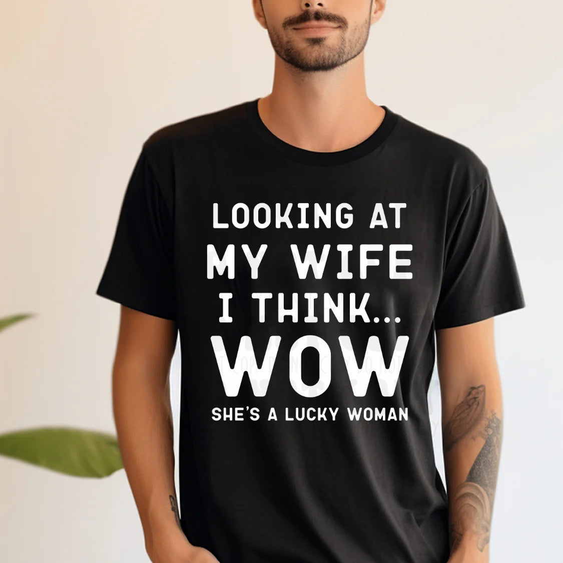 Looking at My Wife