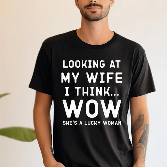 Looking at My Wife