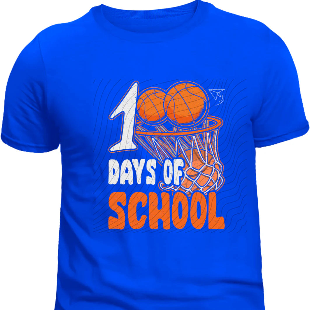 100 Days of School Basketballs