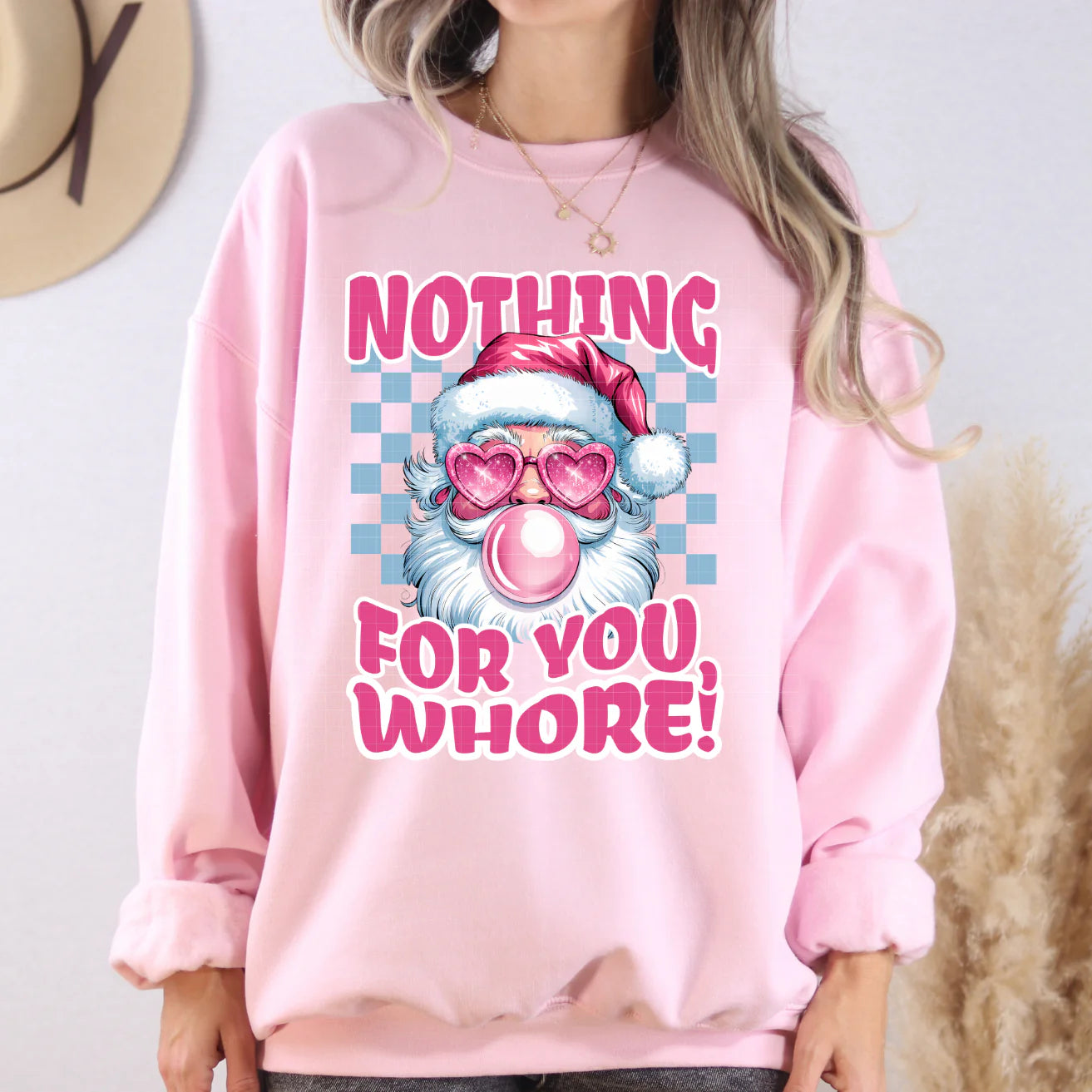 Nothing For You Whore Pink