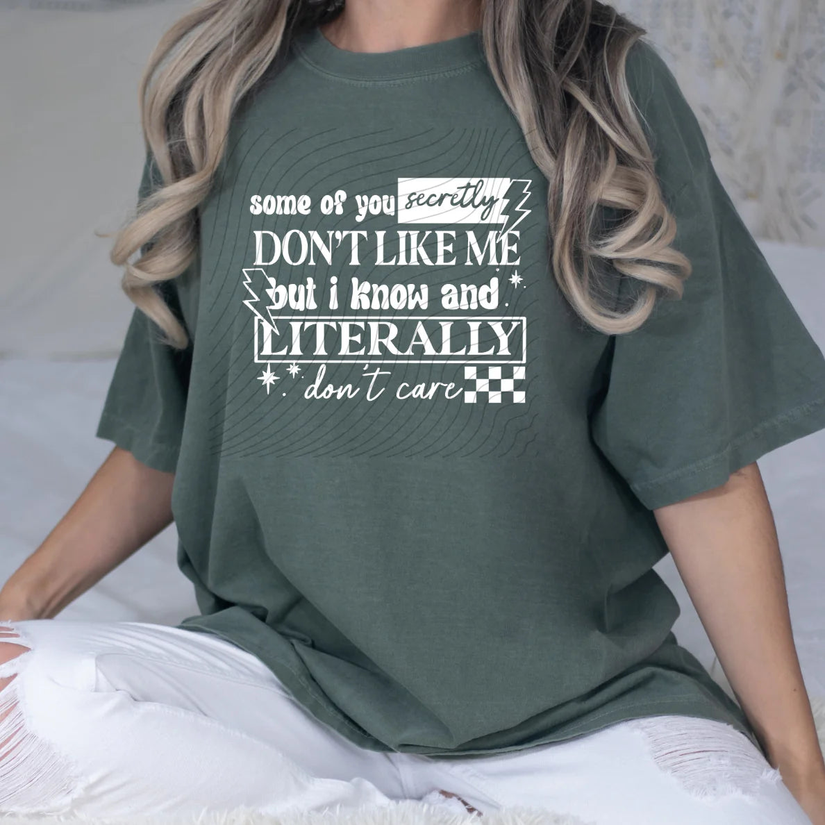 Some Of You Don't Like Me- White