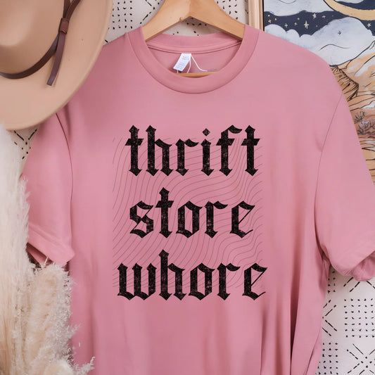 Thrift Store Whore- Black