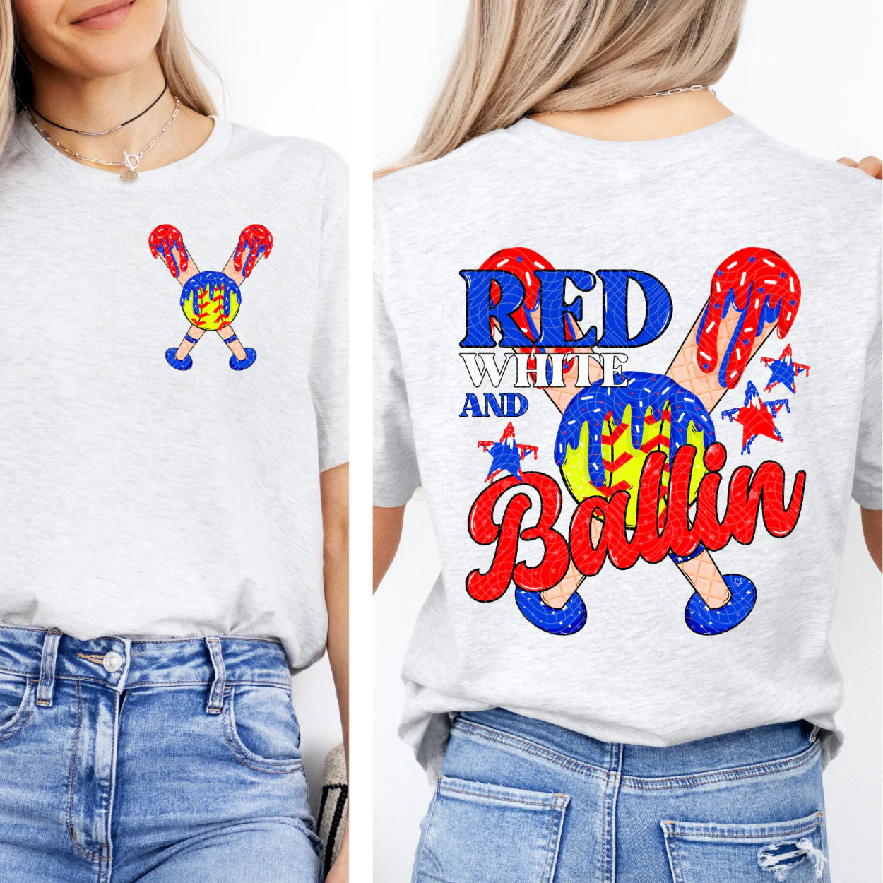 Red White & Ballin- Softball